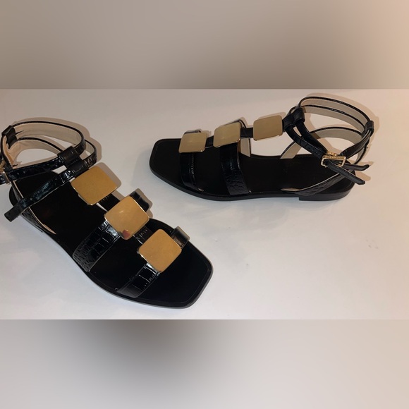 Rachel Zoe leather sandals size 8 - Picture 2 of 9